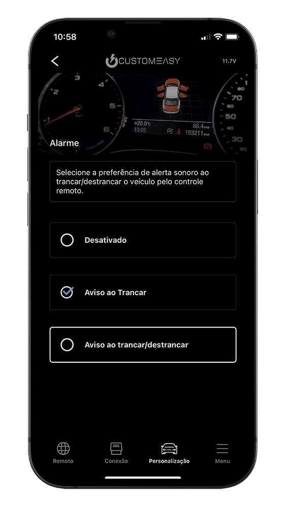 Selecione uma opção