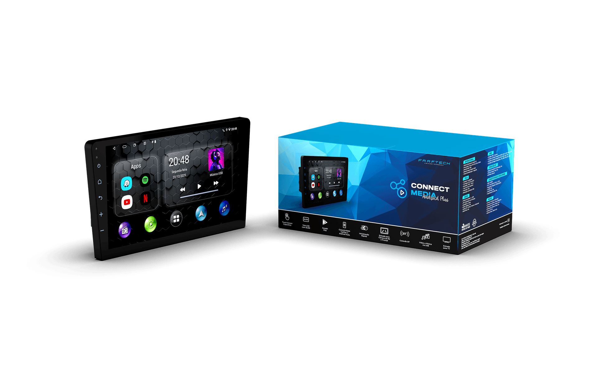 Interface Android 13 ConnectMedia