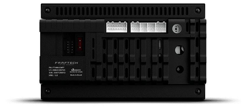 Conectores traseiros ConnectMedia 7"