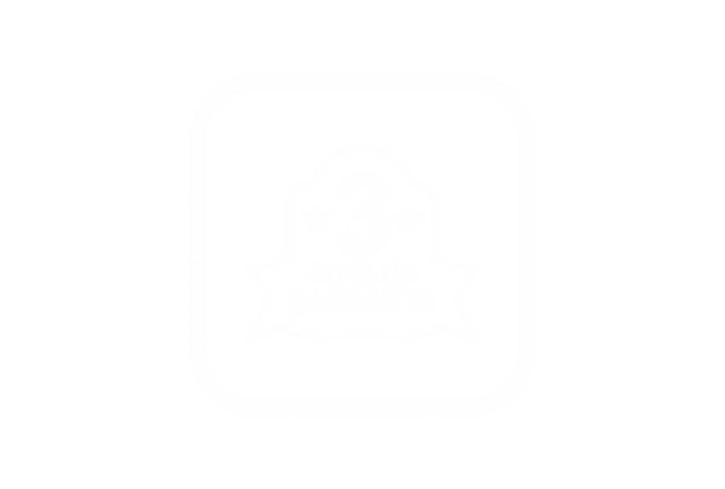 3 anos de Garantia