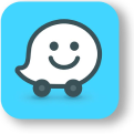 imagem do icone do App Waze